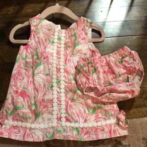 Lilly Pulitzer Baby Dress Set